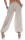 malito Damen Pumphose in Unifarben | leichte Stoffhose | super Freizeithose für den Strand | Haremshose - lässig 3417 (beige)