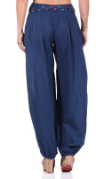 Pumphose in Unifarben Stoffhose 3417 (dunkelblau)