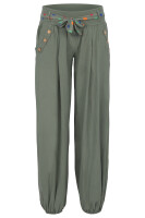 Pumphose in Unifarben Stoffhose 3417 (oliv)