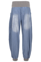 Pumphose Denim Style Haremshose 6258 (hellblau)