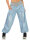 Pumphose Denim Style Haremshose 6258 (hellblau)