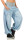 Pumphose Denim Style Haremshose 6258 (hellblau)