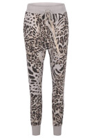 Sweatpants mit Leoparden Print 3344 (hellgrau)
