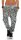 Sweatpants mit Leoparden Print 3344 (hellgrau)
