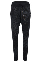 Sweatpants mit Leoparden Print 3344 (schwarz)
