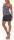 Einteiler kurz Marine Look Jumpsuit 9646 (jeansblau)