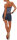 Einteiler kurz Marine Look Jumpsuit 9646 (jeansblau)