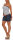 Einteiler kurz Marine Look Jumpsuit 9646 (weiß)
