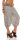 Capri Hose mit Orient Print 8581 (fango)