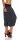 Capri Hose mit Orient Print 8581 (schwarz)