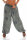Pumphose mit Print Freizeithose 7181 (oliv)