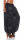 Pumphose mit Print Freizeithose 7181 (schwarz)