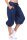 kurze Pumphose in Unifarben Pants 3416 (dunkelblau)