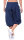 kurze Pumphose in Unifarben Pants 3416 (dunkelblau)