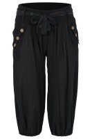 kurze Pumphose in Unifarben Pants 3416 (schwarz)