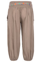 kurze Pumphose in Unifarben Pants 3416 (fango)