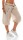 kurze Pumphose in Unifarben Pants 3416 (beige)