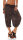 kurze Pumphose mit Print 7182 (dunkelbraun)
