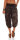 kurze Pumphose mit Print 7182 (dunkelbraun)