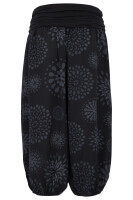 kurze Pumphose mit Print 7182 (schwarz)