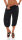 kurze Pumphose mit Print 7182 (schwarz)