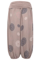 kurze Pumphose mit Print 7182 (fango)