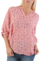 Bluse mit Blumen Print Shirt 6709