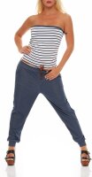 Einteiler im Marine Design Bandeau 9650