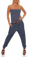 Einteiler im Marine Design Bandeau 9650