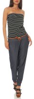 Einteiler im Marine Design Bandeau 9650