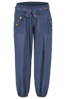 Pumphose in Unifarben Stoffhose 3417 (jeansblau)