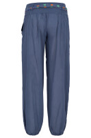 Pumphose in Unifarben Stoffhose 3417 (jeansblau)