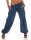 Pumphose in Unifarben Stoffhose 3417 (jeansblau)