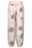 Pumphose mit Print Freizeithose 3481 (beige)