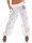 Pumphose mit Print Freizeithose 3481 (weiß)