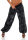 Pumphose mit Print Freizeithose 3481 (schwarz)