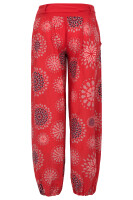 Pumphose mit Print Freizeithose 3481 (rot)