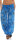 Pumphose mit Print Freizeithose 3481 (blau)