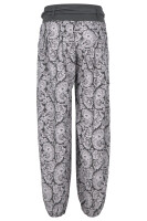 Pumphose mit Orient Print 3488 (dunkelgrau)