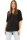 Bluse mit Print Tunika 6703 (schwarz)