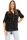 Bluse mit Print Tunika 6703 (schwarz)