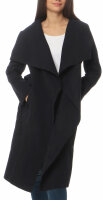 Mantel lang mit Wasserfall Schnitt Coat 3040
