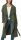 Mantel lang mit Wasserfall Schnitt Coat 3040