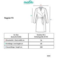 Mantel lang mit Wasserfall Schnitt Coat 3040 schwarz