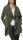 Mantel kurz mit Wasserfall Schnitt Coat 3041