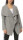 Mantel kurz mit Wasserfall Schnitt Coat 3041 (hellgrau)