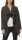 Mantel kurz mit Wasserfall Schnitt Coat 3041 (dunkelgrau)