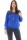 Bluse mit passender Kette 1133 (blau)
