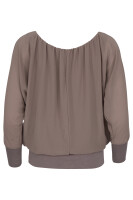 Bluse mit passender Kette 1133 (fango)