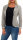 Blazer im washed Look Sakko 1652 (hellgrau, S)